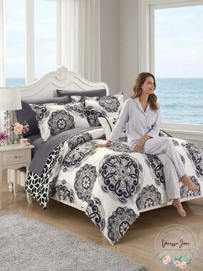 CHIC Home Barcelona 6-PC Twin Midweight Reversible Comforter